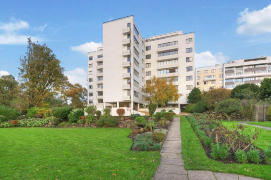 Three-bedroom apartment in the 1930s Berthold Lubetkin-designed Highpoint building, London N6