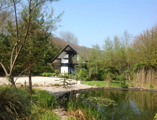 Four-bedroom Huf Haus in Bolingey, Cornwall