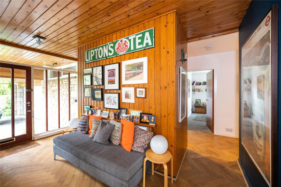 1960s midcentury modern house in Gifford, East Lothian