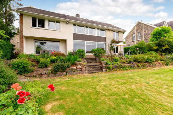 1950s Bill Nimmo modern house in Helensburgh, Argyll and Bute, Scotland