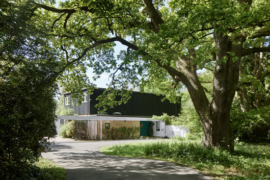 1960s Hilary Duke-Woolley modern house in Lymington, Hampshire