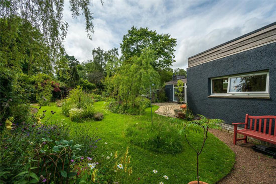 1960s midcentury modern house in Gifford, East Lothian