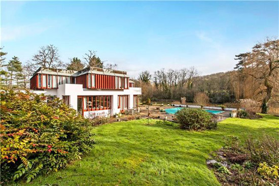 On the market: 1970s Michael Brawne-designed modernist property in Fishers Pond, Hampshire