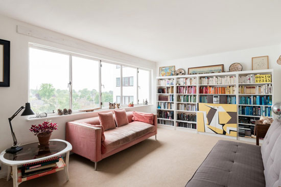 Apartment in the 1930s Berthold Lubetkin-designed Highpoint I in London N6