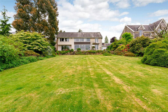 1950s Bill Nimmo modern house in Helensburgh, Argyll and Bute, Scotland