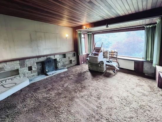 1960s modern house in Hebden Bridge, West Yorkshire