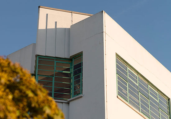 Apartments in the 1930s Wallis, Gilbert and Partners-designed art deco Hoover Building in Perivale, west London