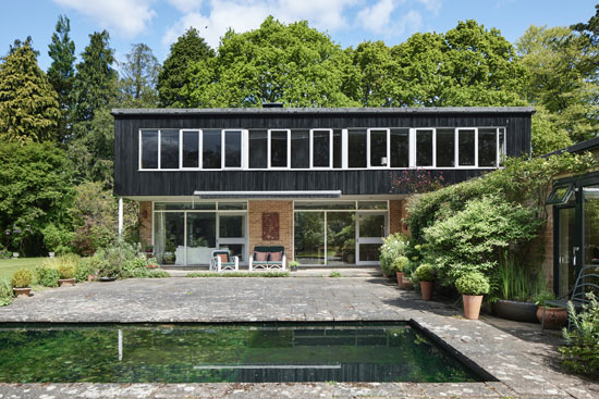 1960s Hilary Duke-Woolley modern house in Lymington, Hampshire