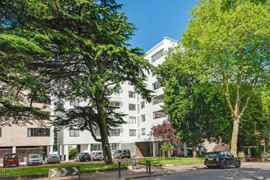 Three-bedroom apartment in the 1930s Berthold Lubetkin-designed Highpoint building, London N6