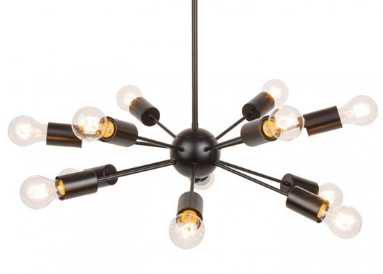 Design spotting: Sputnik-style Mega Junction Chandelier at Heal’s