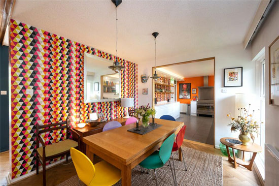 1960s midcentury modern house in Gifford, East Lothian