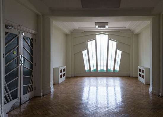 Apartments in the 1930s Wallis, Gilbert and Partners-designed art deco Hoover Building in Perivale, west London