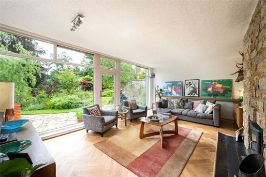 1960s midcentury modern house in Gifford, East Lothian