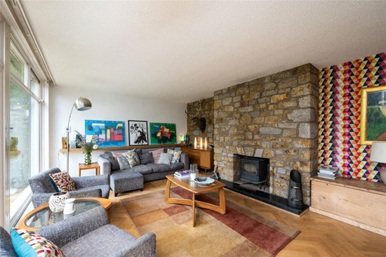 1960s midcentury modern house in Gifford, East Lothian