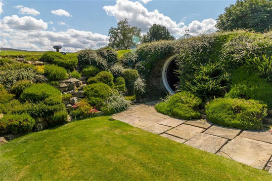 1970s Arthur Quarmby-designed Underhill underground house in Holme, West Yorkshire