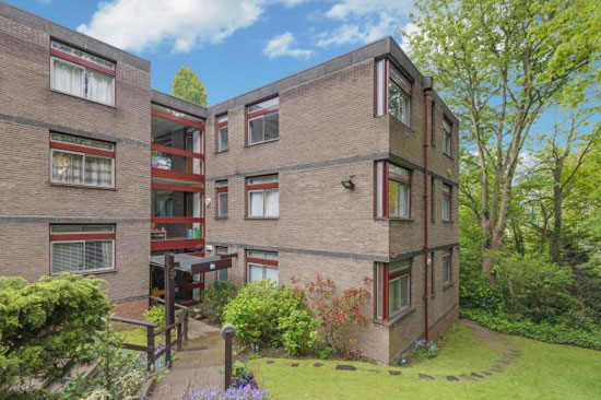 1960s modernism: Apartment in the Michael Lyell Associates-designed Oak Hill Park, Hampstead Village, London NW3