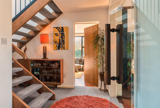 1960s midcentury modern house in Holt Heath, Worcester