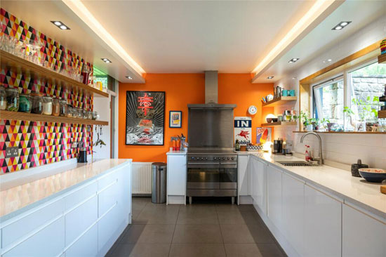 1960s midcentury modern house in Gifford, East Lothian