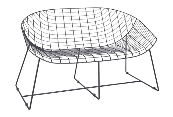 1950s-style Leopold garden seating at Habitat