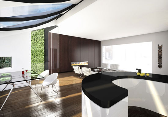 MR Partnership-designed Hallam Mews luxury five bedroom apartment in Marylebone, London W1