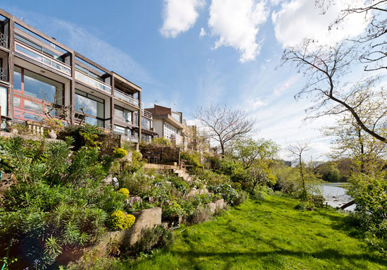 1950s Bill Howell and Stan Amis-designed modernist property in South Hill Park, Hampstead, London NW3