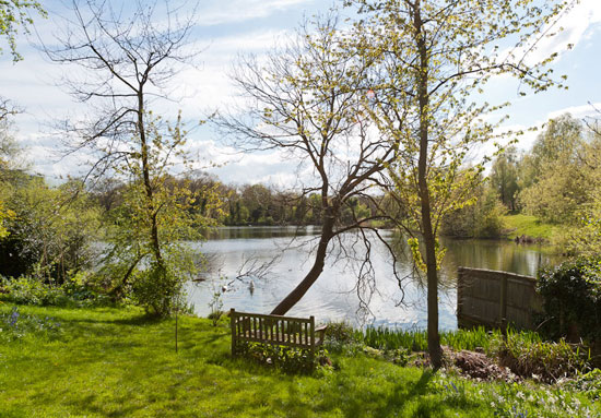 1950s Bill Howell and Stan Amis-designed modernist property in South Hill Park, Hampstead, London NW3