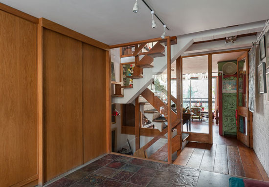 1950s Bill Howell and Stan Amis-designed modernist property in South Hill Park, Hampstead, London NW3