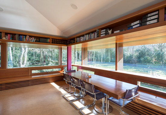 Michael Wilford-designed contemporary modernist property in Hartfield, East Sussex