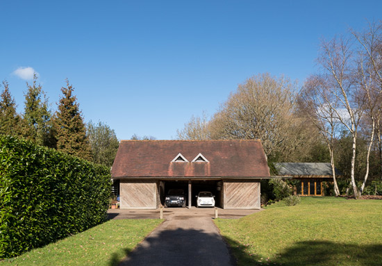 Michael Wilford-designed contemporary modernist property in Hartfield, East Sussex