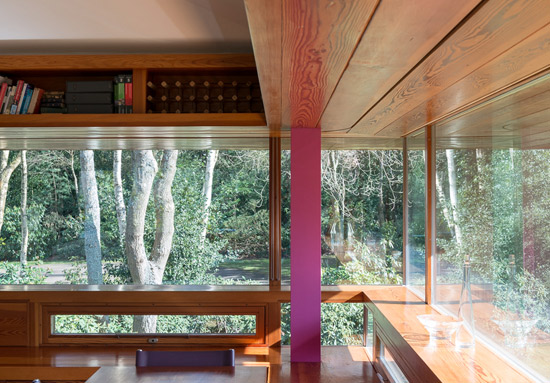 Michael Wilford-designed contemporary modernist property in Hartfield, East Sussex