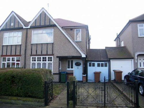 Lost in time: 1930s semi-detached house in North Harrow, Middlesex