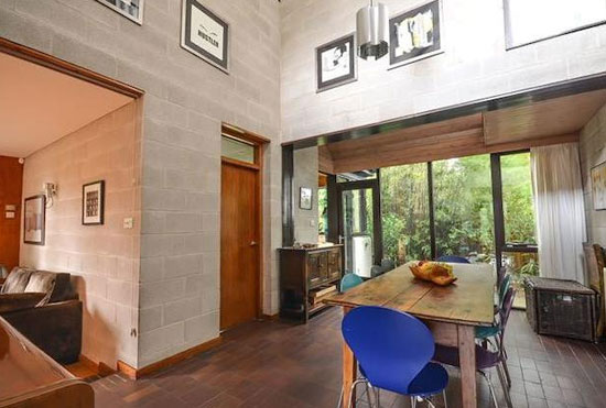 1970s Boston Saunders Architects-designed Lantic House in Haslingfield, near Cambridge