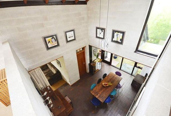 1970s Boston Saunders Architects-designed Lantic House in Haslingfield, near Cambridge