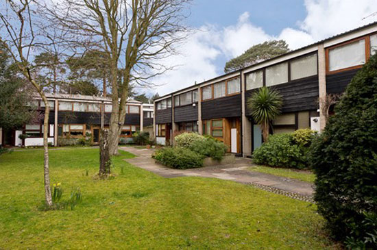 On the market: 1950s Andrews, Emerson and Sherlock-designed modernist terraced property in Wimbledon, London SW19