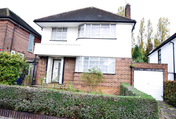 Renovation project: 1930s art deco-inspired property in Ealing, London W5