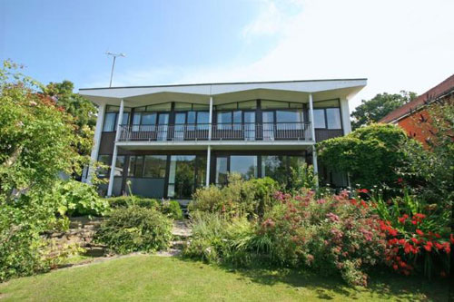 On the market: 1960s L R Barlow-designed five-bedroomed house in Haywards Heath, Sussex