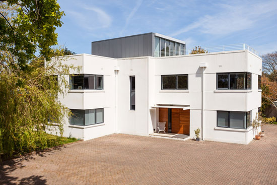 Northshore 1930s modernist property in Hayling Island, Hampshire