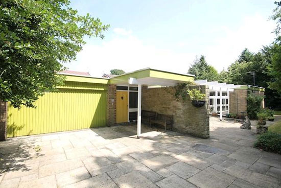 1960s midcentury-style single-storey property in Heaton Mersey, Stockport, Cheshire