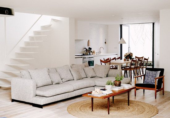 Chan & Eayrs-designed Herringbone House in London N16