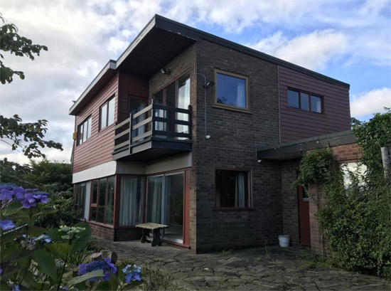 1960s modern house in Heswall, Wirral, Cheshire