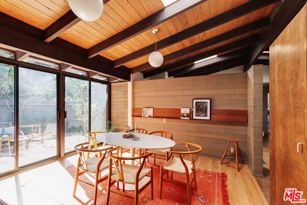 1960s Hideo Matsunaga midcentury modern house in Los Angeles, California, USA