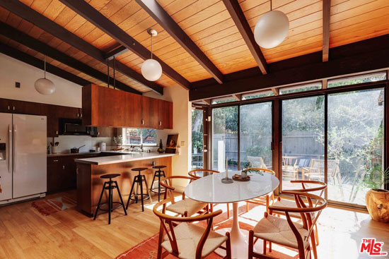 1960s Hideo A. Matsunaga midcentury modern house in Los Angeles, California, USA