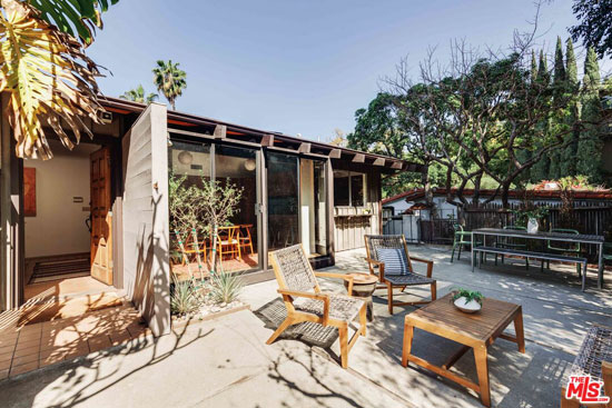 1960s Hideo A. Matsunaga midcentury modern house in Los Angeles, California, USA