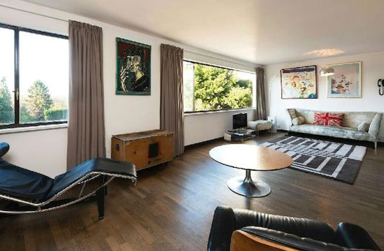 On the market: Four-bedroom duplex apartment in the 1930s Berthold Lubetkin-designed Highpoint II building in North Hill, London N6