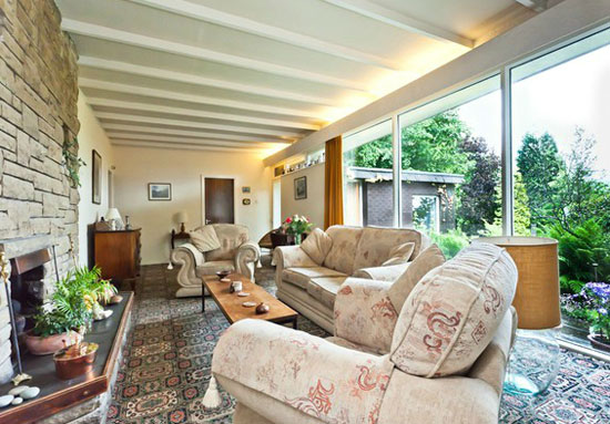 high3 1960s architect-designed midcentury-style bungalow in Higham, Lancashire