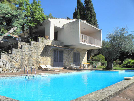 On the market: 1960s modernist villa in Grasse, Cote d’Azur, south east France