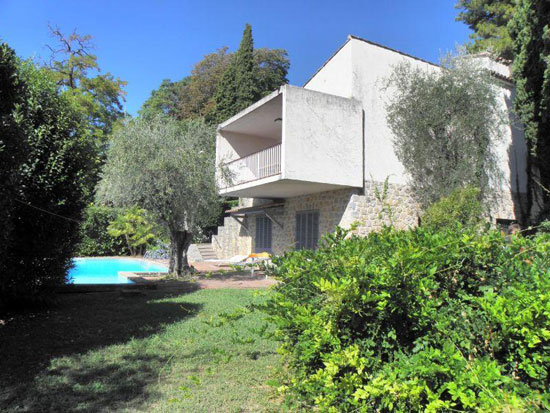 On the market: 1960s modernist villa in Grasse, Cote d'Azur, south east France