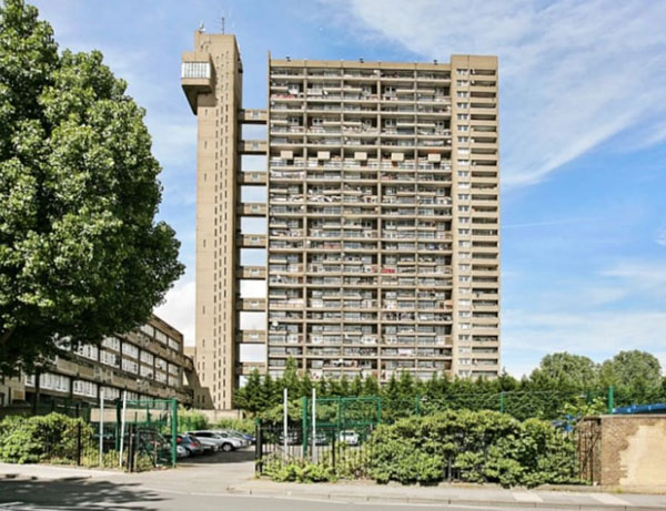 6. Erno Goldfinger-designed Trellick Tower apartment in London W10