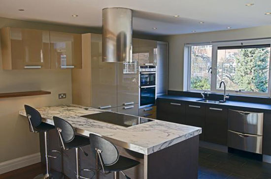 1960s five bedroom terraced house in Holland Park, London W14