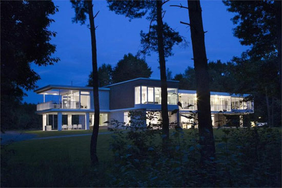 Four-bedroom 1960s modernist property in Waalre, near Eindhoven, Holland
